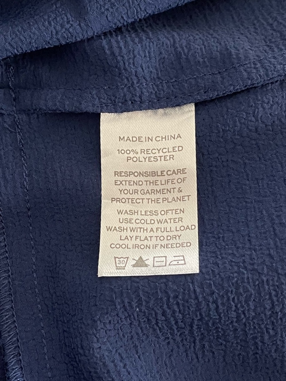 Hill House Ellie Nap Dress in Wrinkle Resistant Navy - Picture 5 of 5